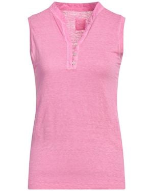 120% Lino T-shirt - Rosa