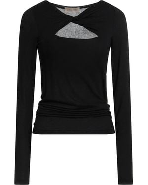 Gentry Portofino T-Shirt Modal, Virgin Wool, Elastane - Black