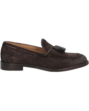 Corvari Dark Loafers Leather - Brown