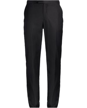 Isaia Pants Wool - Black