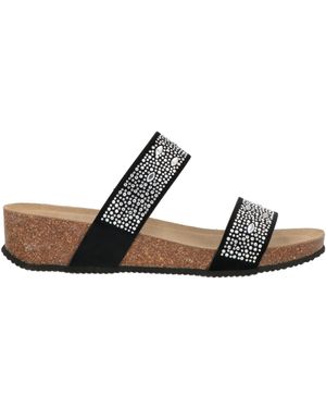 Grünland Mules & Clogs Textile Fibres - Black