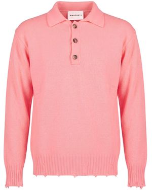 Amaranto Sweater Wool, Cashmere - Pink