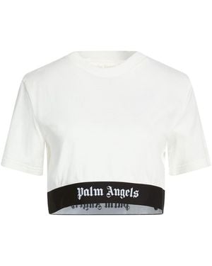 Palm Angels T-Shirt Cotton - White