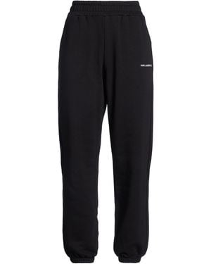 KARL LAGERFELD Trousers Organic Cotton, Polyester - Blue