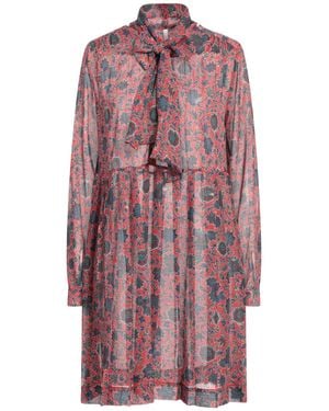 Imperial Mini Dress - Purple