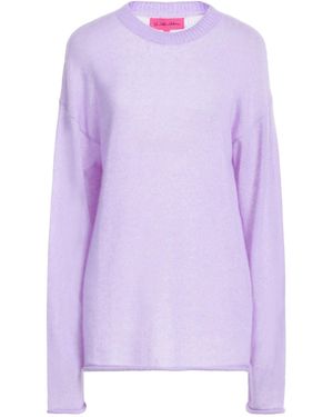 The Elder Statesman Sweater Cashmere, Cotton - Purple