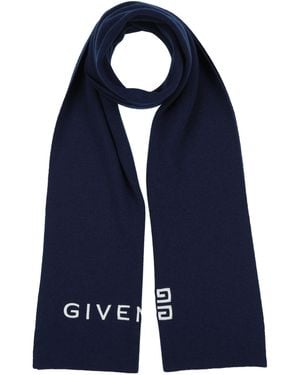 Givenchy Scarf Wool, Cashmere - Blue