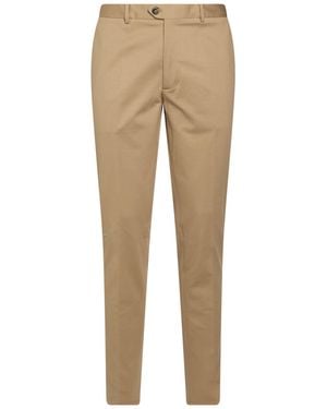 Circolo 1901 Khaki Pants Cotton, Elastane - Natural