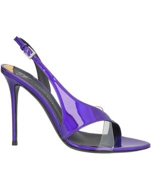 Giuseppe Zanotti Sandals Synthetisches Material - Purple