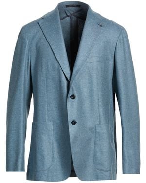 Tagliatore Blazer Silk - Blue