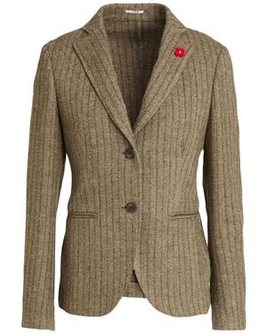 Lardini Blazer Virgin Wool, Polyamide - Green