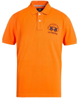 La Martina Polo Shirt Cotton - Orange