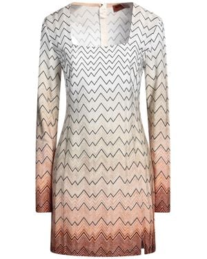 Missoni Mini Dress Polyester, Viscose, Cupro - Orange