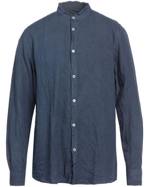 Messagerie Patrizio Piscaglia Shirt Linen - Blue