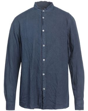 Messagerie Patrizio Piscaglia Shirt Linen - Blue