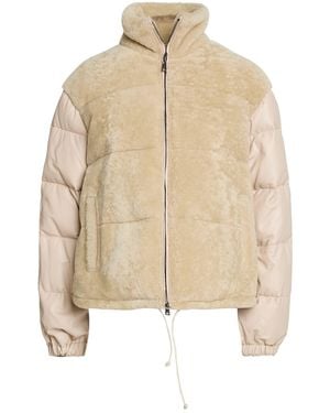 Giorgio Brato Puffer Shearling - Natural