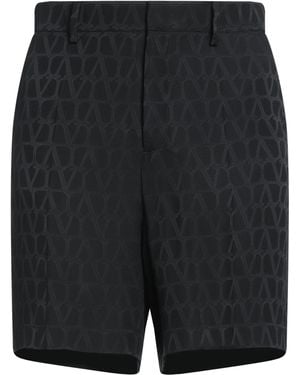 Valentino Garavani Shorts & Bermuda Shorts Silk - Black
