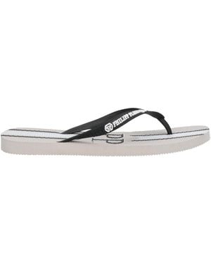 Philipp Plein Thong Sandal - White