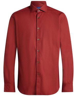 Xacus Burgundy Shirt Cotton - Red