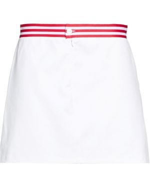 Sporty & Rich Mini Skirt Polyester, Polyamide, Elastane - White