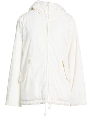 Labo.art Ivory Jacket Cotton, Polyamide - White