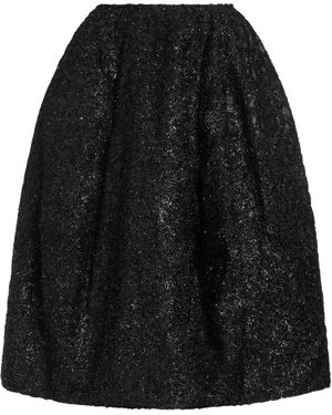 Comme des Garçons Midi-Rock - Schwarz