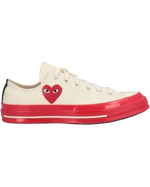 CONVERSE x COMME des GARÇONS PLAY Trainers - Red