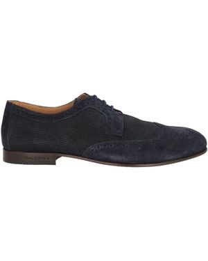 Baldinini Lace-Up Shoes Leather - Blue