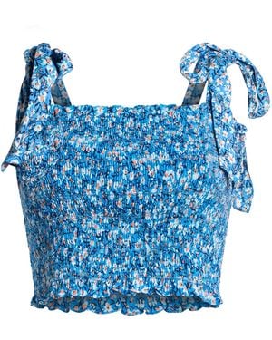 Poupette Top Viscose - Blue