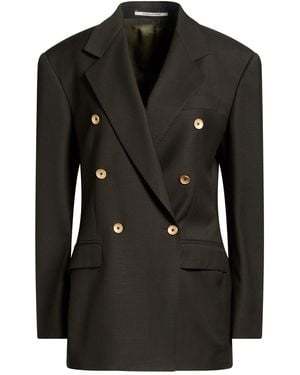 Tagliatore Dark Blazer Virgin Wool - Black