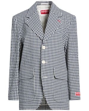 KENZO Blazer Cotton, Polyester, Lycra - Blue