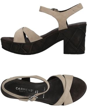 Carmens Sandals Soft Leather - Black
