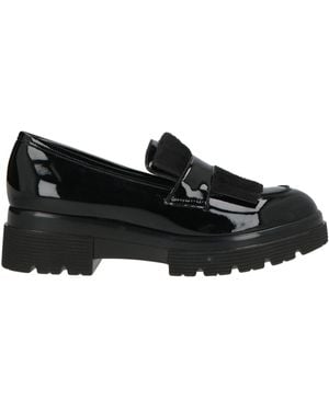 Cinzia Soft Loafers - Black