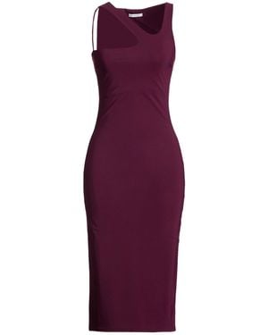 Patrizia Pepe Midi Dress Polyamide, Elastane - Purple