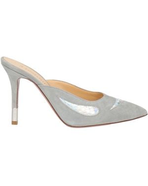 Testoni Mules & Clogs Textile Fibers - White
