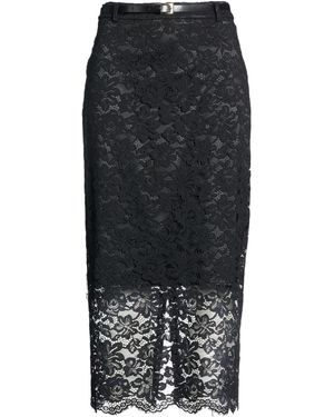Imperial Midi Skirt Polyamide, Cotton - Black