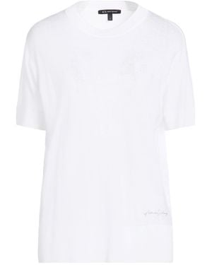 ARMANI EXCHANGE Pullover - Blanc