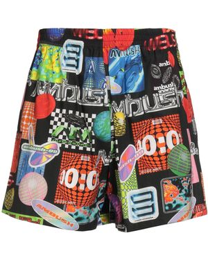 Ambush Shorts & Bermuda Shorts Lyocell, Cotton - Red