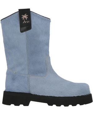 N°21 Ankle Boots Leather - Blue