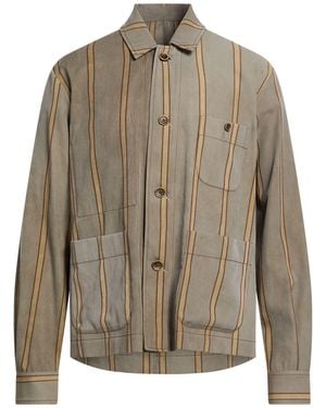 Uma Wang Jacket Virgin Wool, Cotton - Brown
