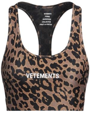 Vetements Top Polyamide, Elastane - Black