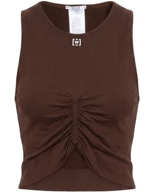 Wolford Dark Top Polyamide, Elastane - Brown