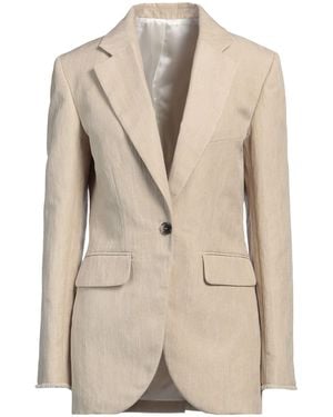 Rabanne Blazer Cotton, Viscose, Polyamide, Polyester - Natural