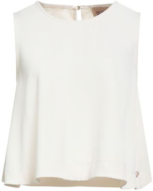 MÊME ROAD Ivory Top Polyester, Elastane - White