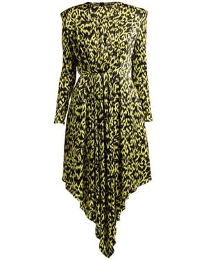 Alexandre Vauthier Midi Dress - Green