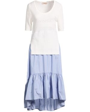 Twinset Vestido Midi - Azul