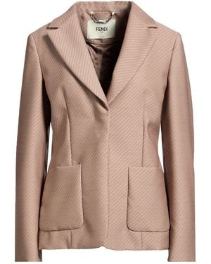 Fendi Blazer Virgin Wool - Natural