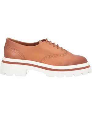 Santoni Lace-Up Shoes Leather - Brown