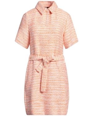 KARL LAGERFELD Mini Dress Polyester, Cotton, Acrylic - Pink