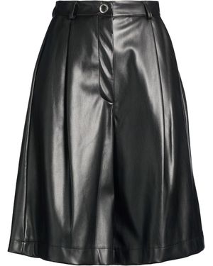 Dixie Shorts & Bermuda Shorts Polyester, Polyurethane - Black